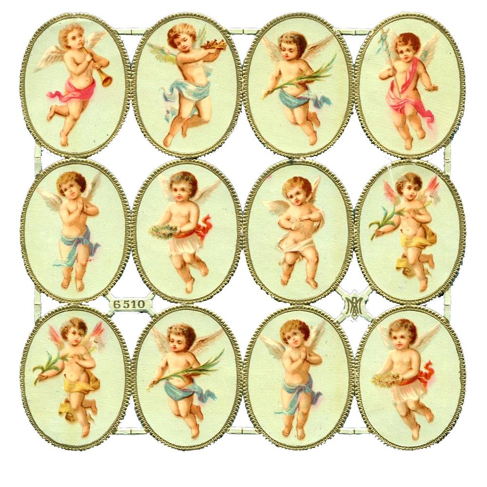 A&M 6510 angels cherubs in ovals 2.jpg