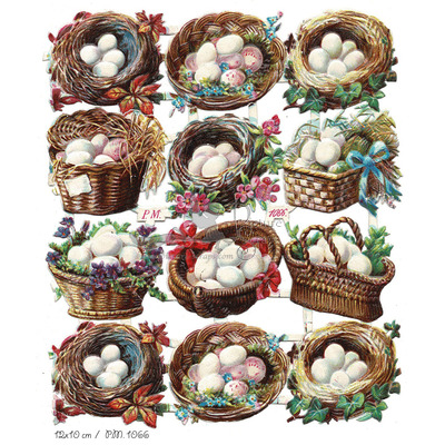 P.M. 1066 baskets with eggs birds nests.jpg