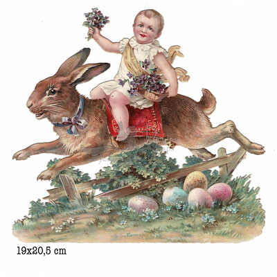 Producer unknown child riding on easter rabbit.jpg