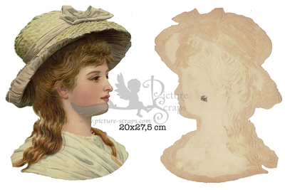 Large Scrap victorian lady with hat.jpg