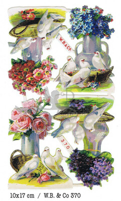 W.B. & Co 370 flowers in vases and doves.jpg